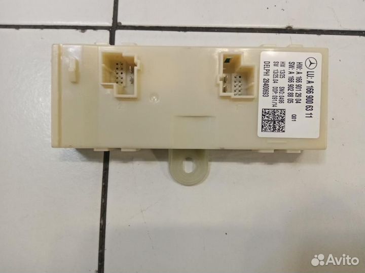 Блок управления дверями Mercedes-Benz M-Class ML W