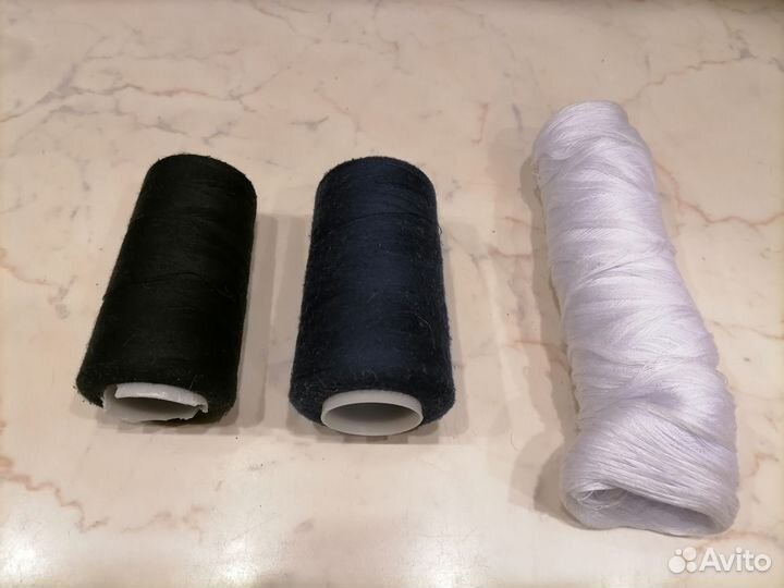 Нитки швейные х/б армированные