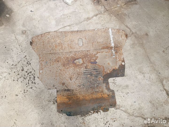 Защита двигателя железная hyundai accent