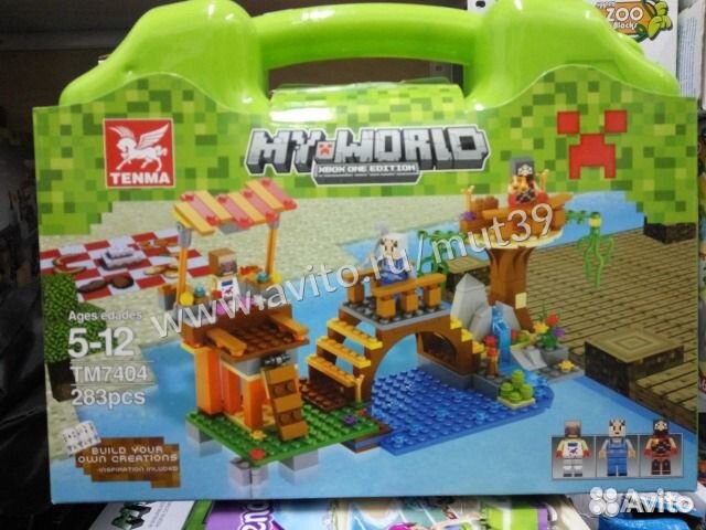 Lego Minecraft (аналог) - Tenma TM7404, 283 детали