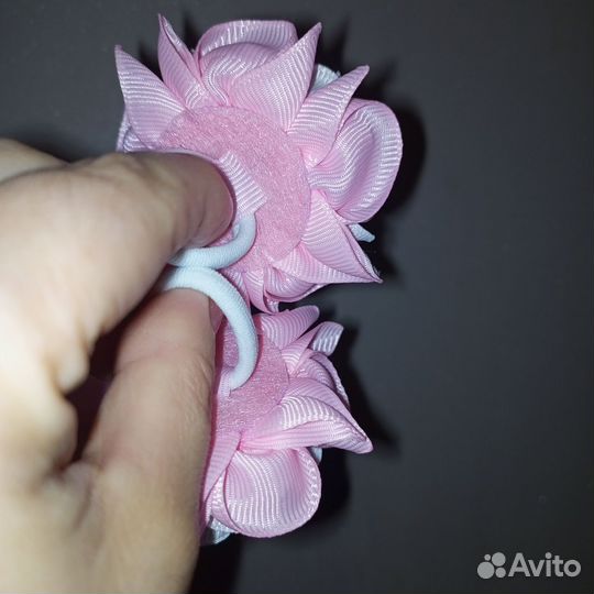 Бантики для волос ручной работы