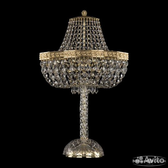 Светильник настольный металлический 2 лампы