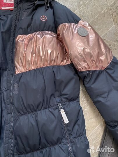 Пальто демисезон + брюки для девочки на рост 146