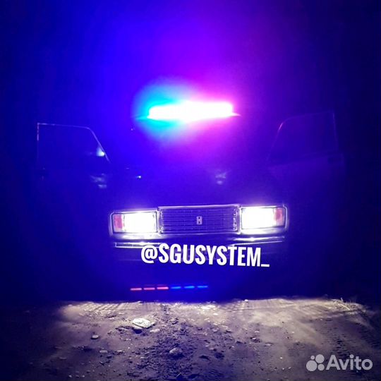 Стробоскоп балка 60см на крышу авто