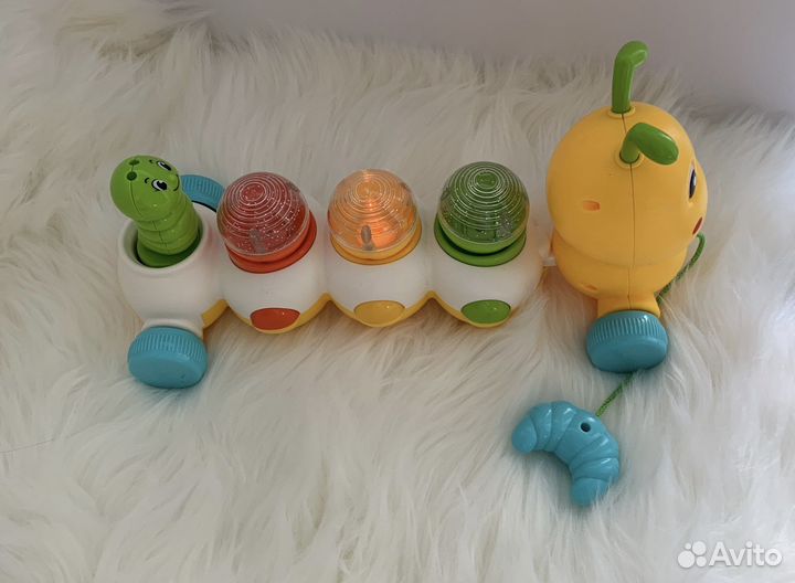 Игрушка развивающая музыкальная гусеница Baby Go