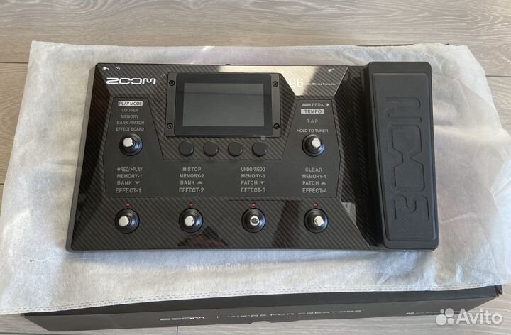 Гитарный процессор zoom G6