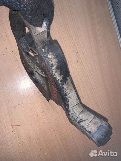 Кожух грм нижний audi 100/80 golf jetta passat