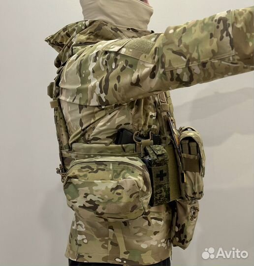 Жилет 6094 Мультикам с Усиленными швами