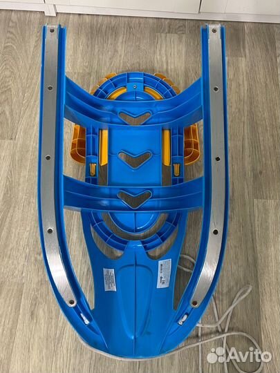 Санки салазки Снежинка Нордпласт