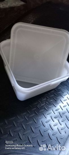 Ведро пластиковое с крышкой 10л