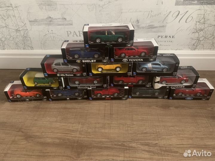 Коллекция машинок NewRay масштаб 1:32