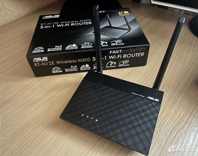 Роутер asus RT-N12E Wireless-N300