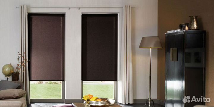 Рулонные шторы и жалюзи Дорожный