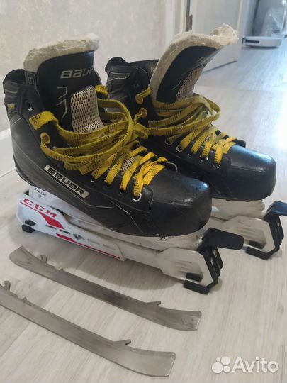 Хоккейные коньки bauer