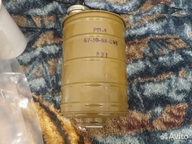 Фильтр для противогаза рп -4 купить в Москве | Хобби и отдых | Авито