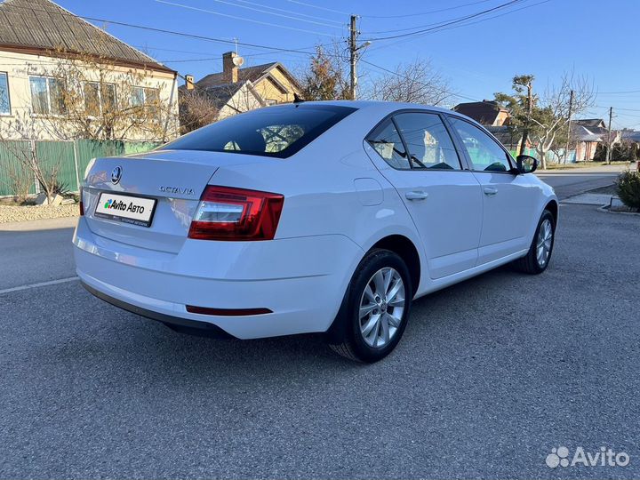 Skoda Octavia 1.6 AT, 2018, 98 000 км