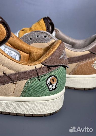 Кроссовки AIR jordan 1 LOW x Zion Williamson Люкс