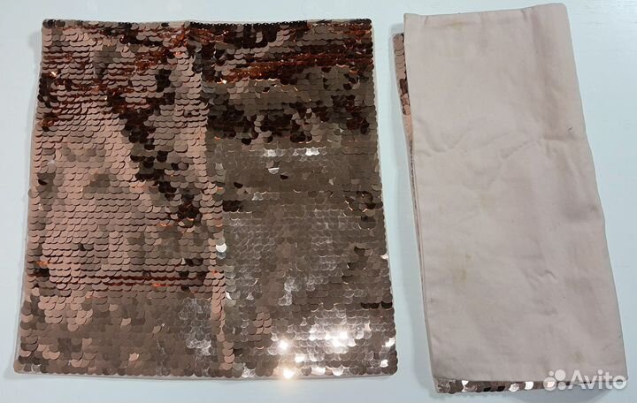 Наволочка декоративная с пайетками