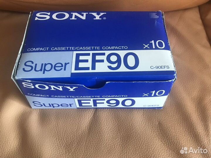 Аудиокассета Sony Super EF90