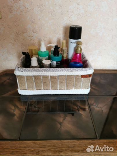 Корзина плетёная средняя