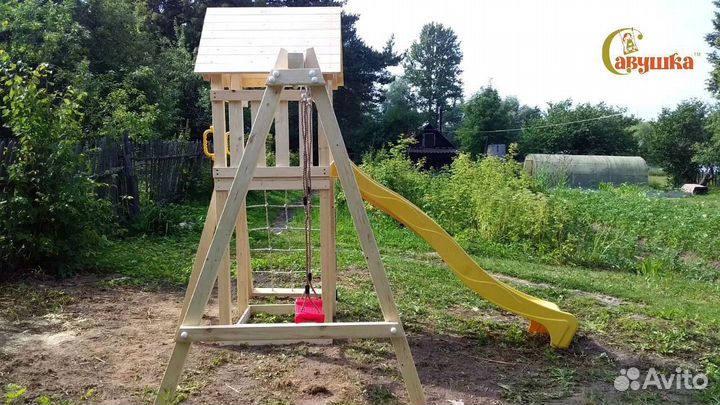 Детская уличная площадка для активных игр