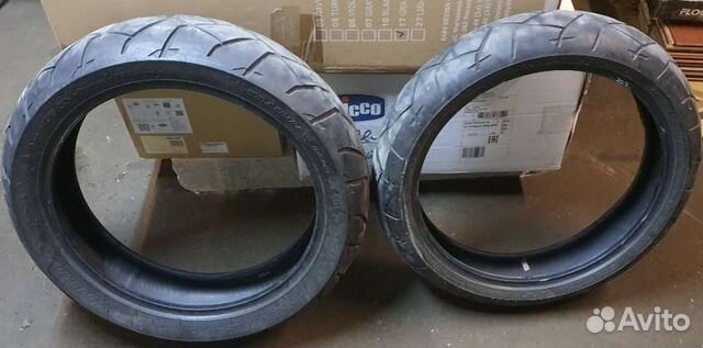 Моторезина 160 60 17, 120 70 17 Dunlop trailmaxx