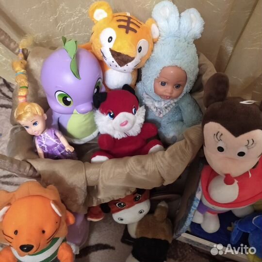 Коляска+кроватка+игрушки