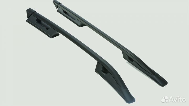 Рейлинги на крышу toyota hilux 2015+ черные