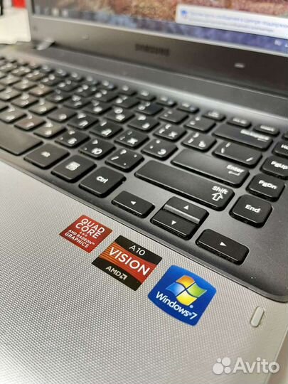 Игровой ноутбук Samsung A10/8Gb/HD7670m/SSD+HDD