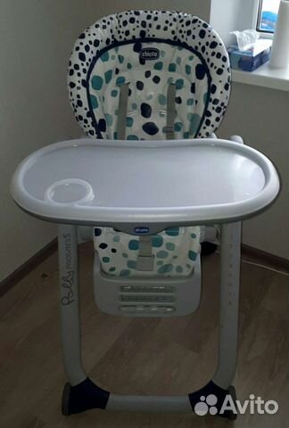 Стульчик для кормления chicco polly progress 5