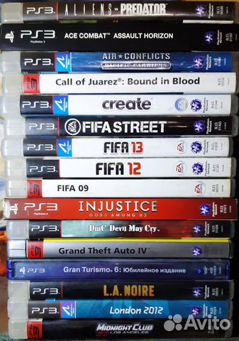 Игры на sony playstation 3 купить в Омске | Электроника | Авито