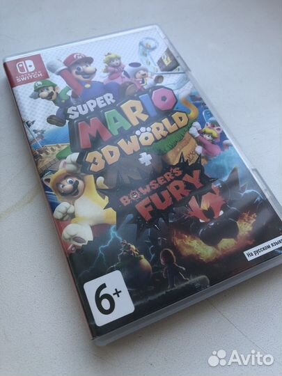 Игра Super Mario: 3D world для Switch