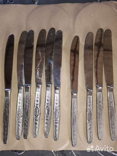 Ножи столовые СССР н/с