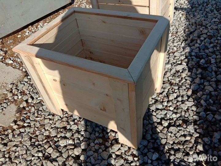 Деревянное кашпо для, растений