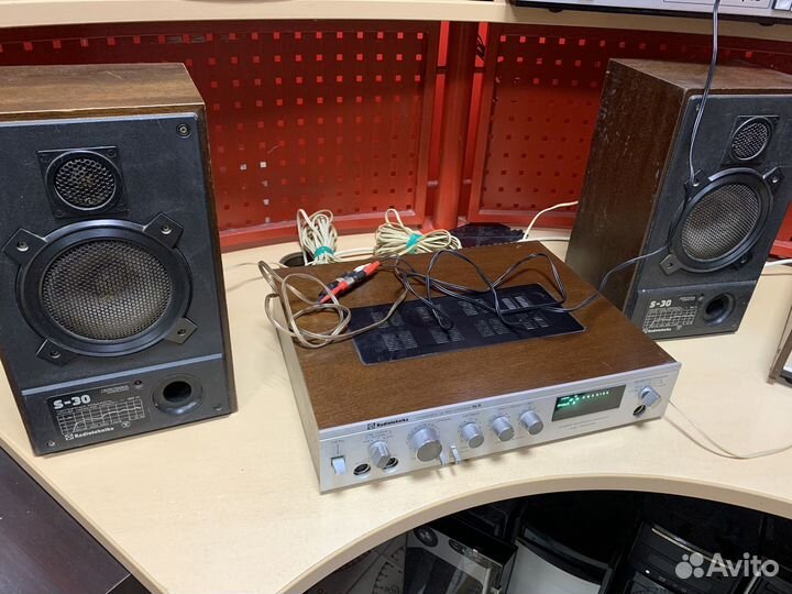 Комплект Radiotehnika усилитель и колонки