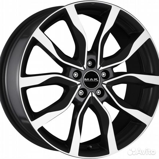 R19 5x120 9J ET53 D72,6 MAK Highlands Black Mirror