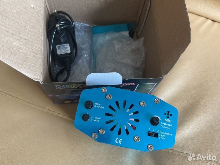 Проектор лазерный, светомузыка