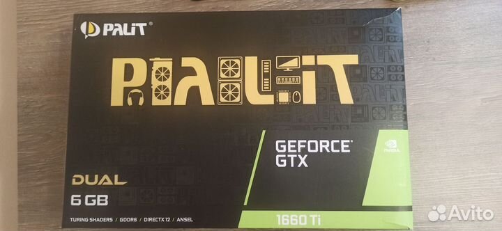 Видеокарта gtx 1660 ti