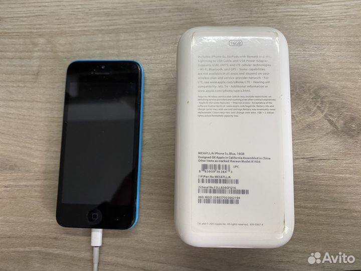 iPhone 5C, 16 ГБ