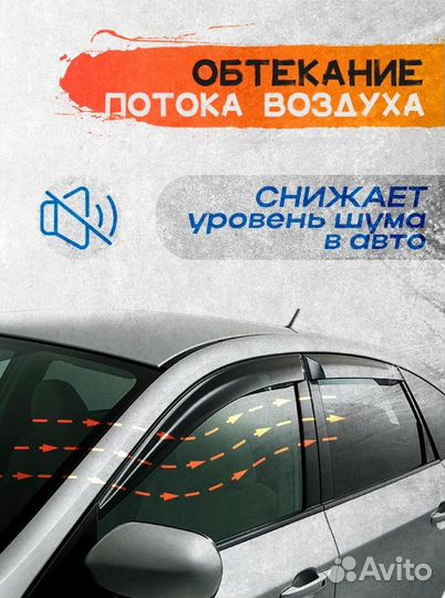 Дефлекторы окон LADA Granta