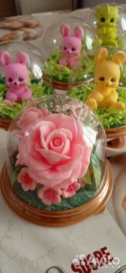 Подарки из мыла