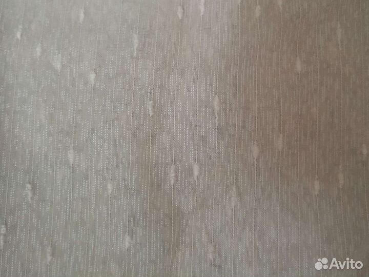 Тюль 400х250, цвет светло персиковый