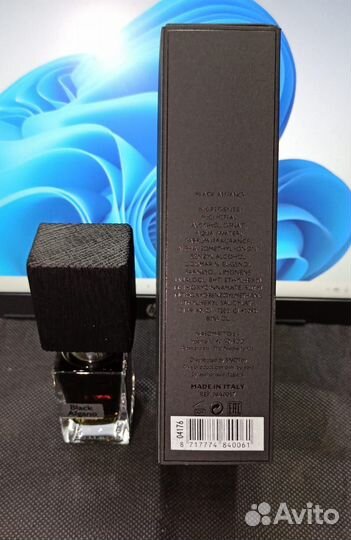 Духи унисекс Black Afgano Nasomatto 30мл