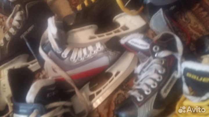 Коньки детские bauer и ccm