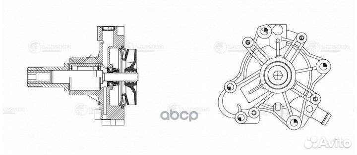 Помпа Fiat Ducato (06) /Iveco Daily (06) 3.0D