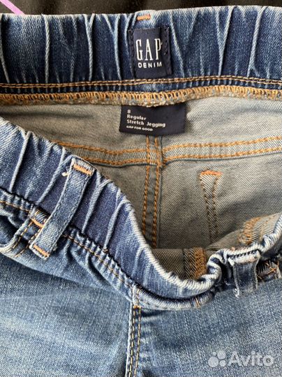 Джинсы девочки gap/abercrombie 7-8 лет 130