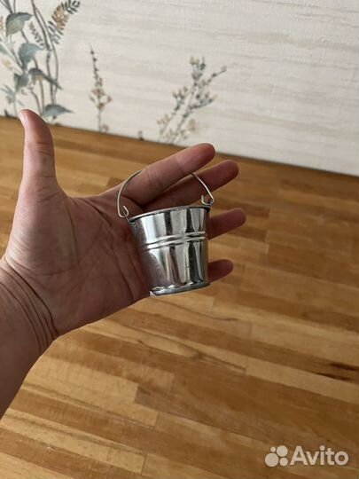 Ведро оцинкованное на фаркоп