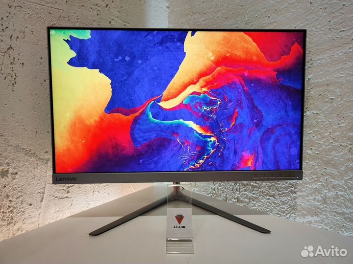 Монитор Lenovo: 24 дюйма, 2560х1440, IPS, Hdmi+DP