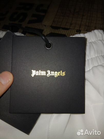 Шорты palm angels белые