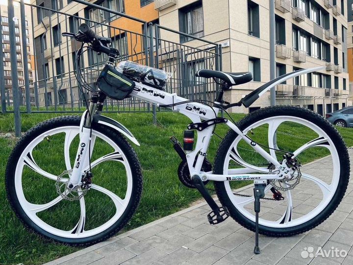 Велосипед скоростной BMW складной